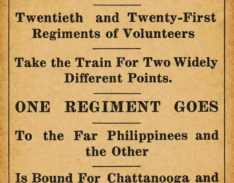 The Supreme Sacrifice made by the 21st Kansas Volunteer Infantry Regiment